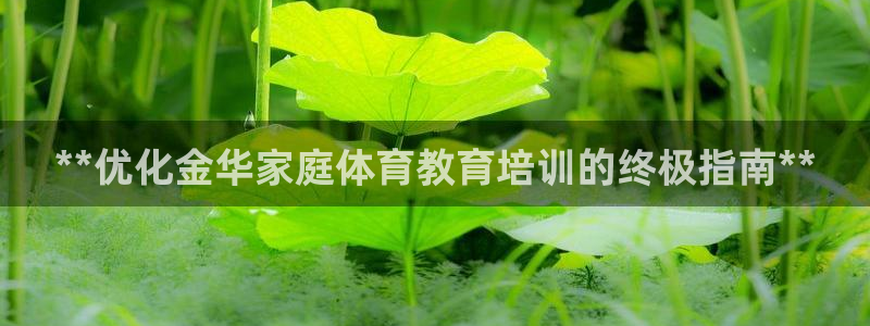 焦点娱乐佳 411O31 焦点：**优化金华家庭体育