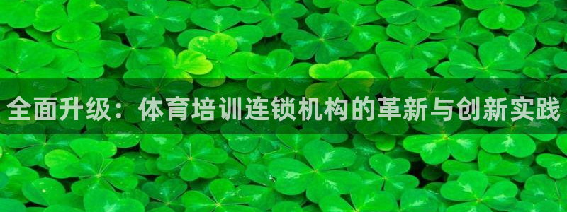 焦点娱乐平台续7O777：全面升级：体育培训连锁机构